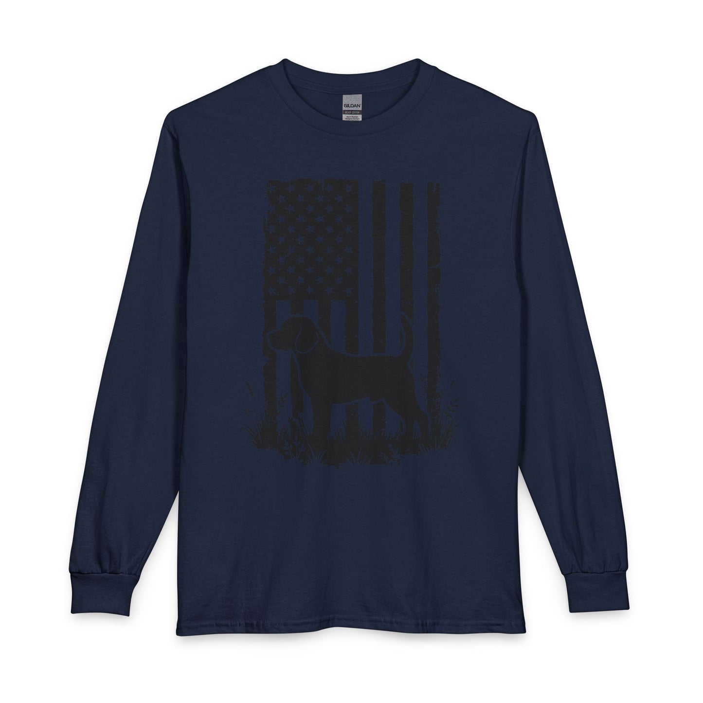 Beagle USA Flag Long Sleeve