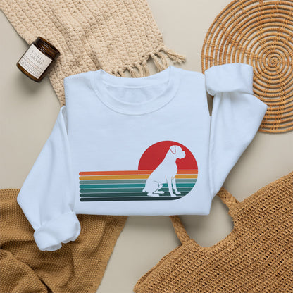 Boxer Retro Crewneck Sweatshirt