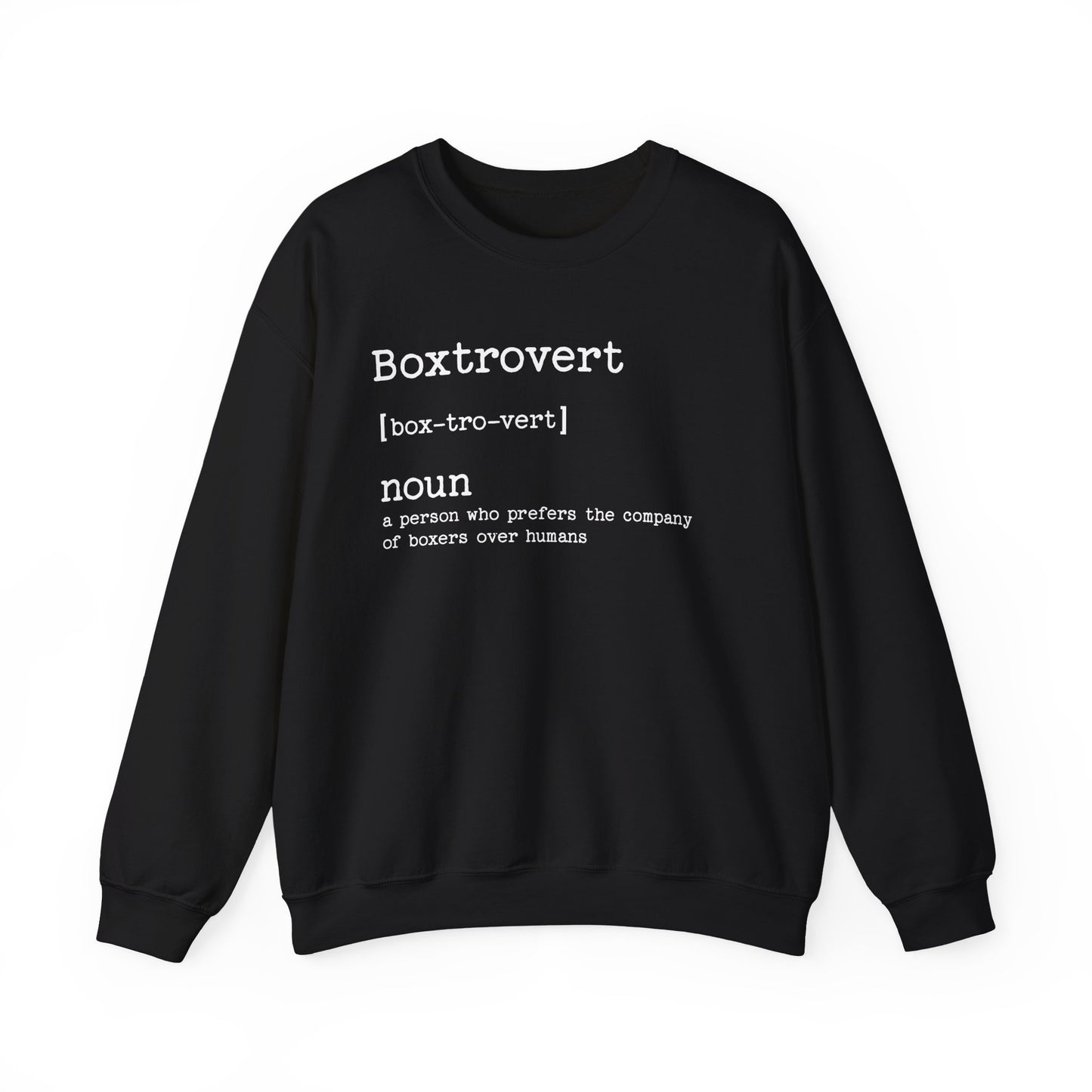 Boxer Boxtrovert Crewneck Sweatshirt
