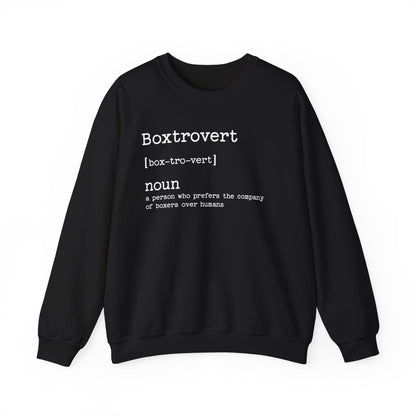 Boxer Boxtrovert Crewneck Sweatshirt
