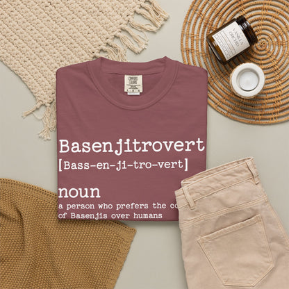 Basenji Basenjitrovert Premium Tee