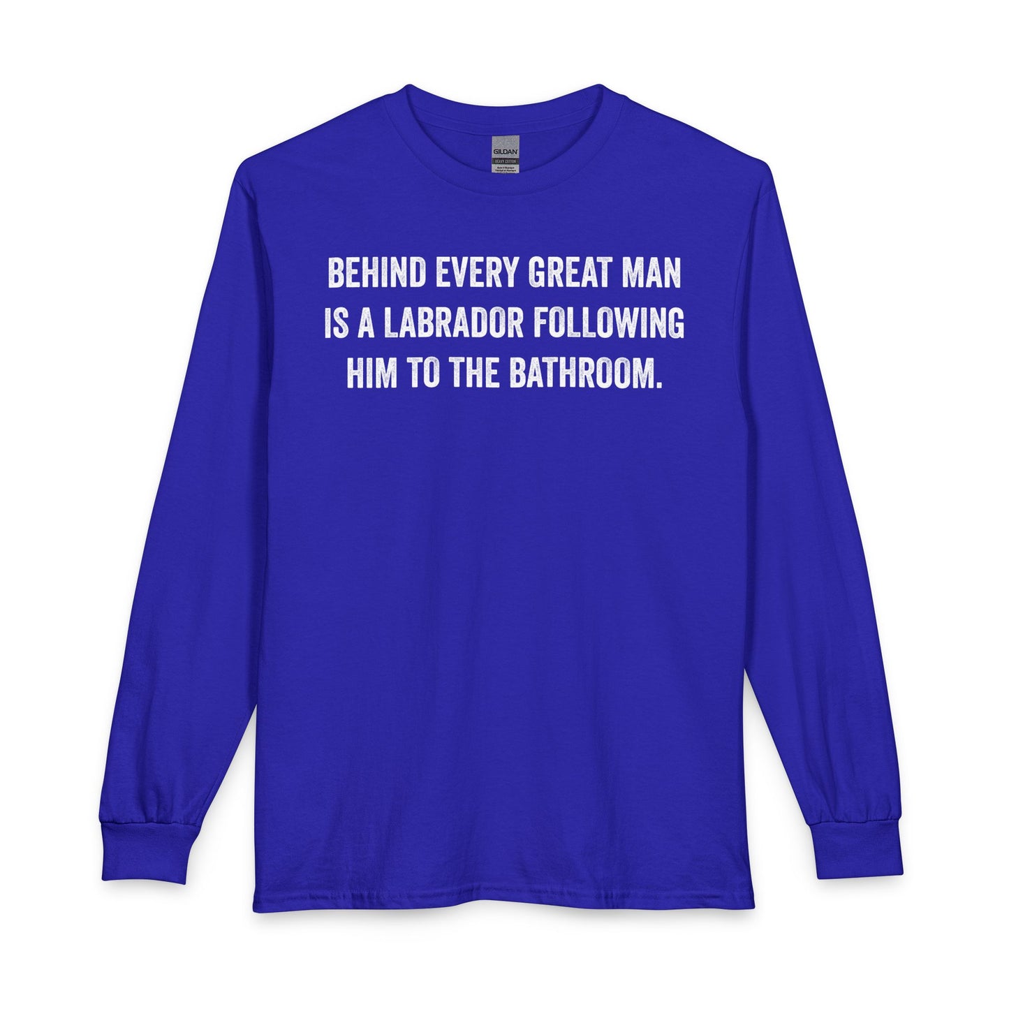 Great Man Labrador Long Sleeve Royal