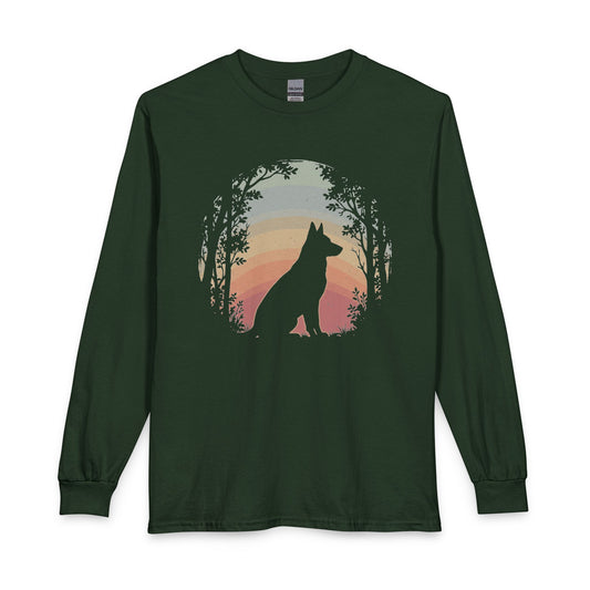 German Shepherd Nature Long Sleeve