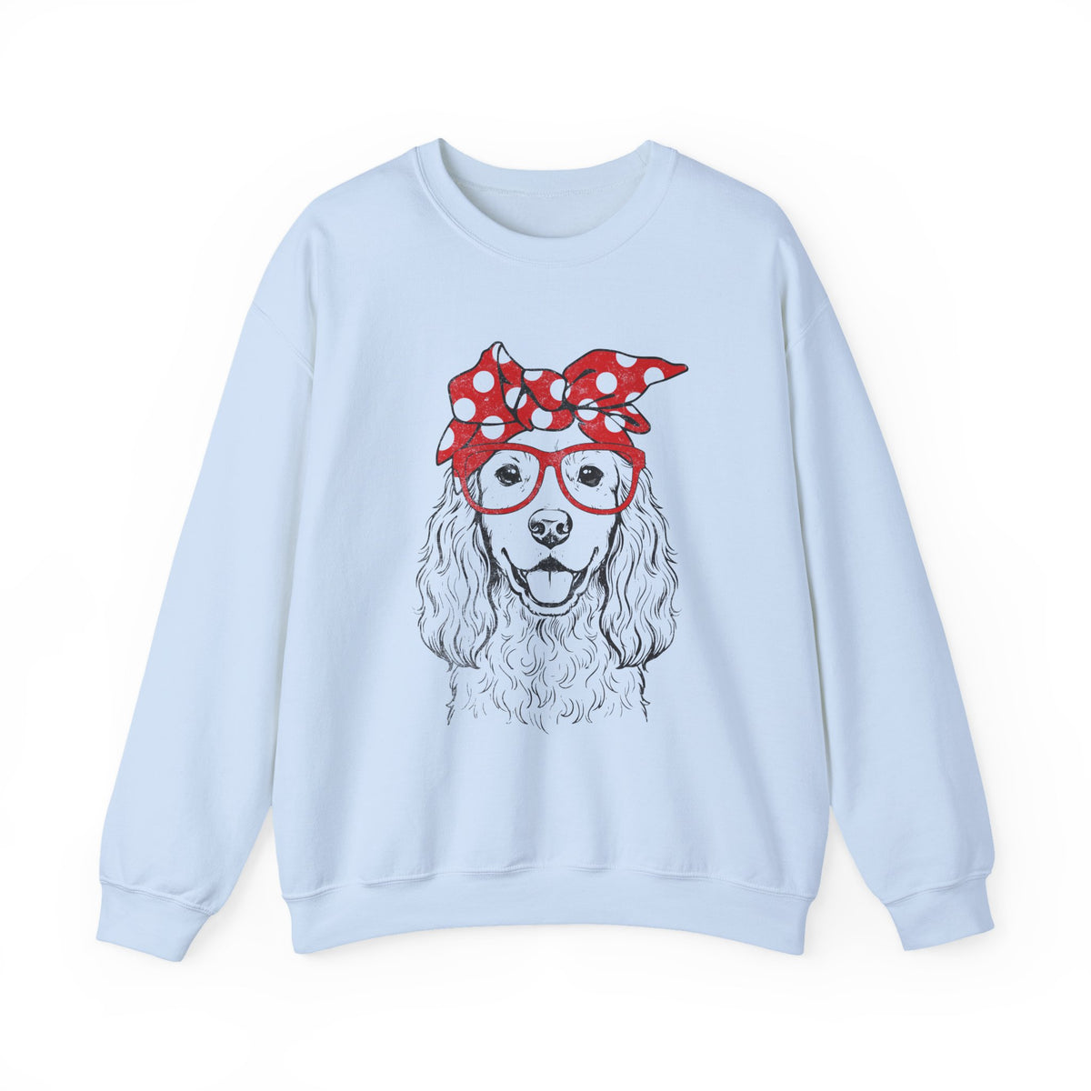 Cute Cocker Spaniel Crewneck Sweatshirt
