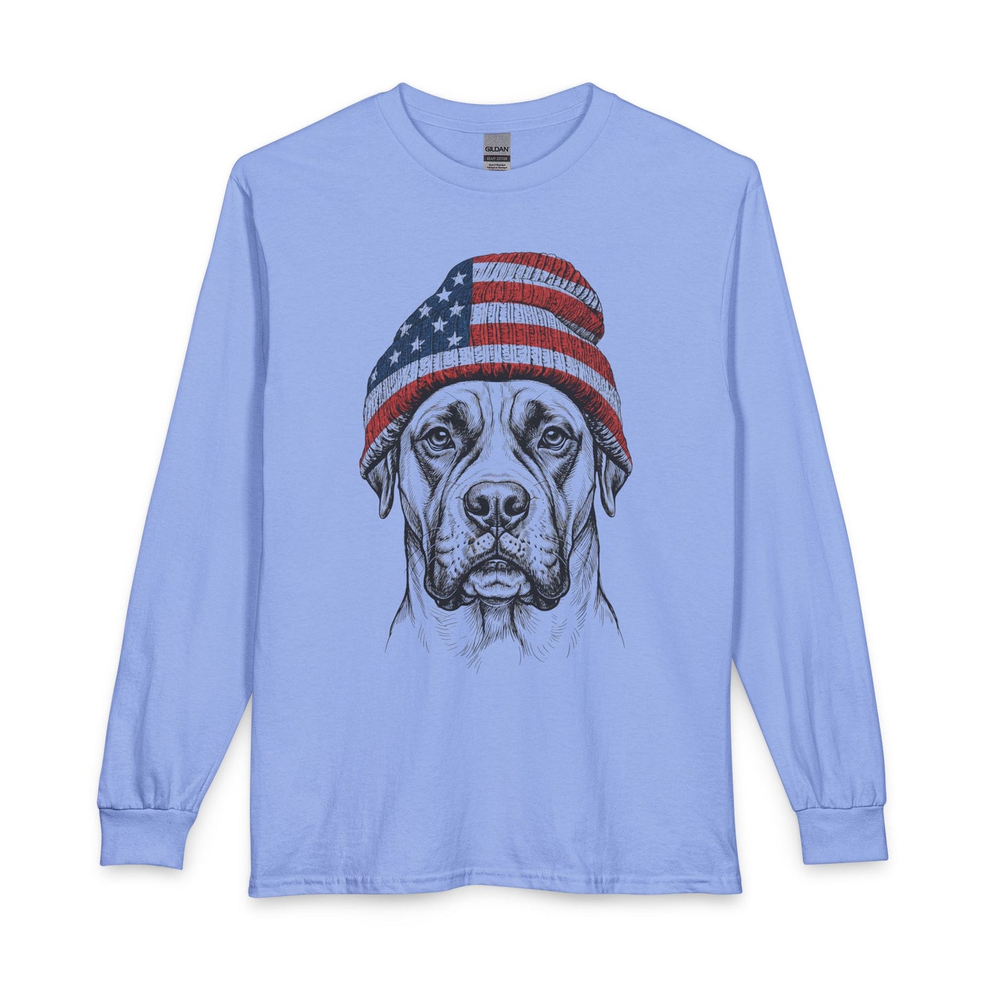 Boxer Beanie USA Long Sleeve