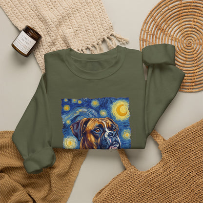 Boxer Van Gogh Crewneck Sweatshirt