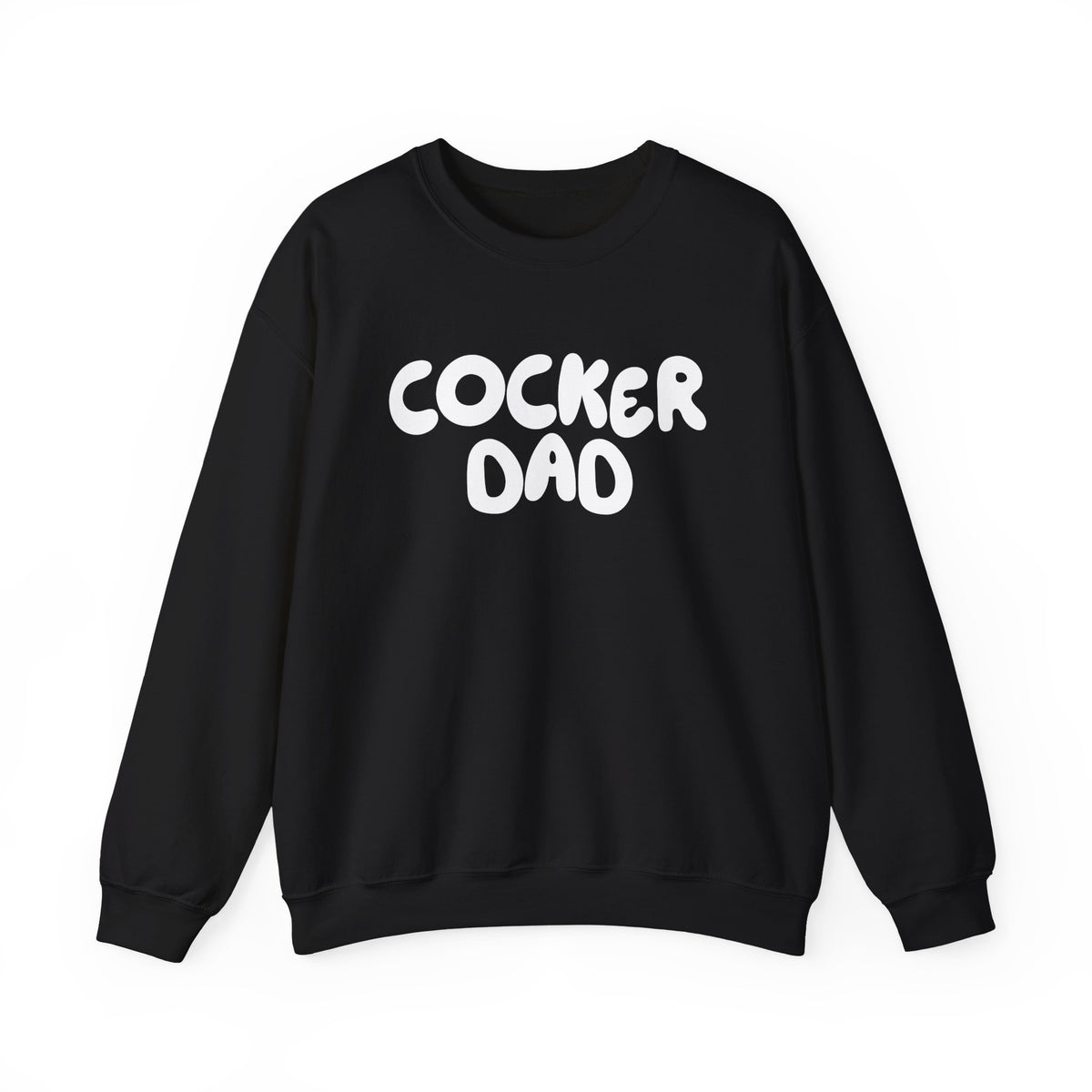 Cocker Dad Crewneck Sweatshirt