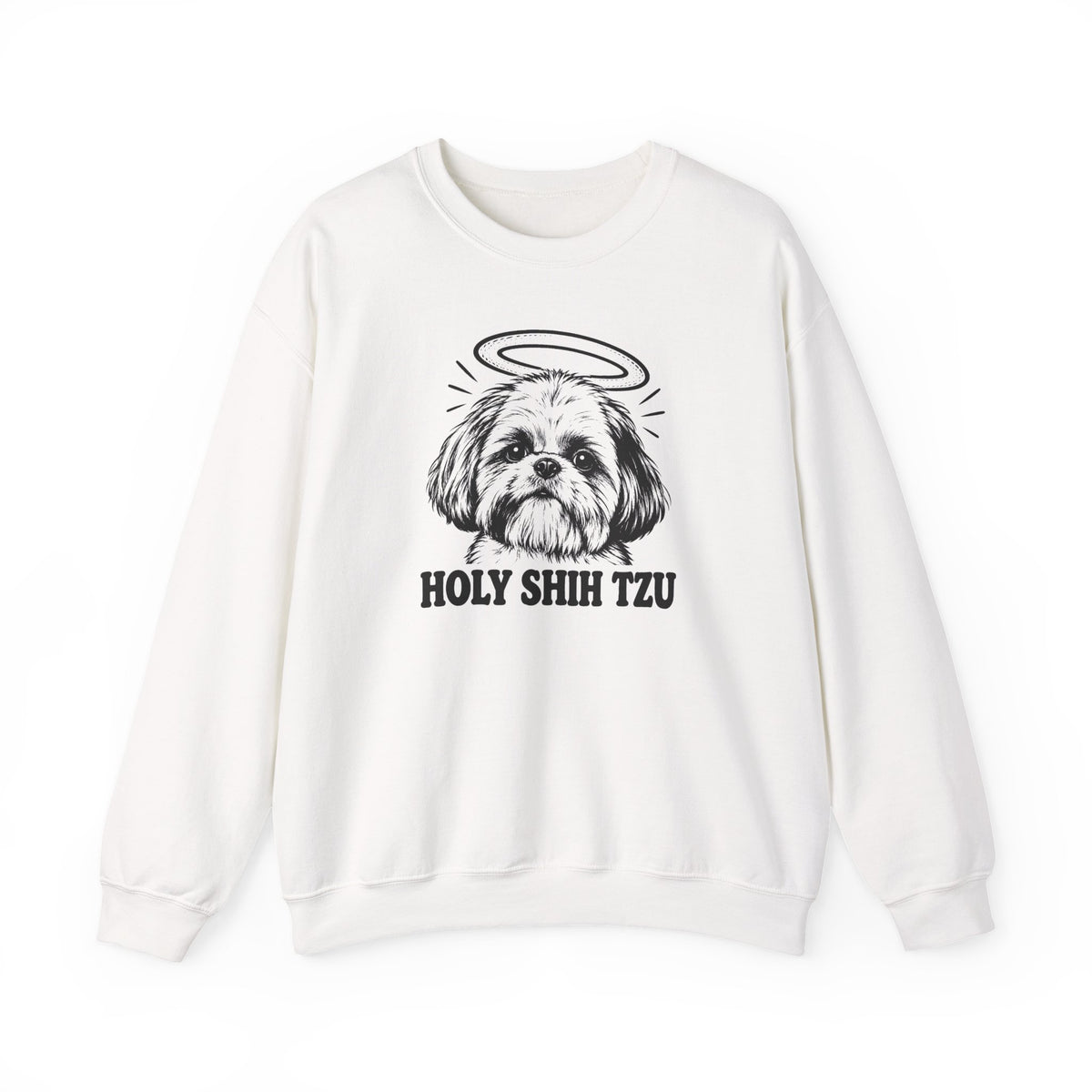 Holy Shih Tzu Crewneck Sweatshirt
