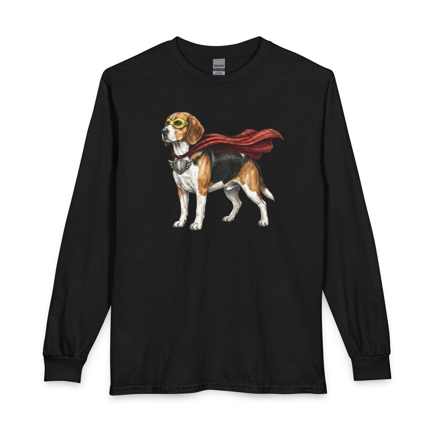Beagle Superhero Long Sleeve