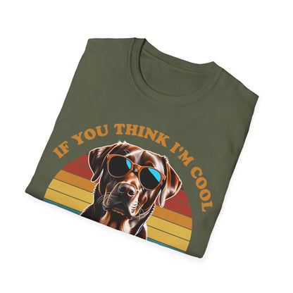 Cool Brown Labrador Tee