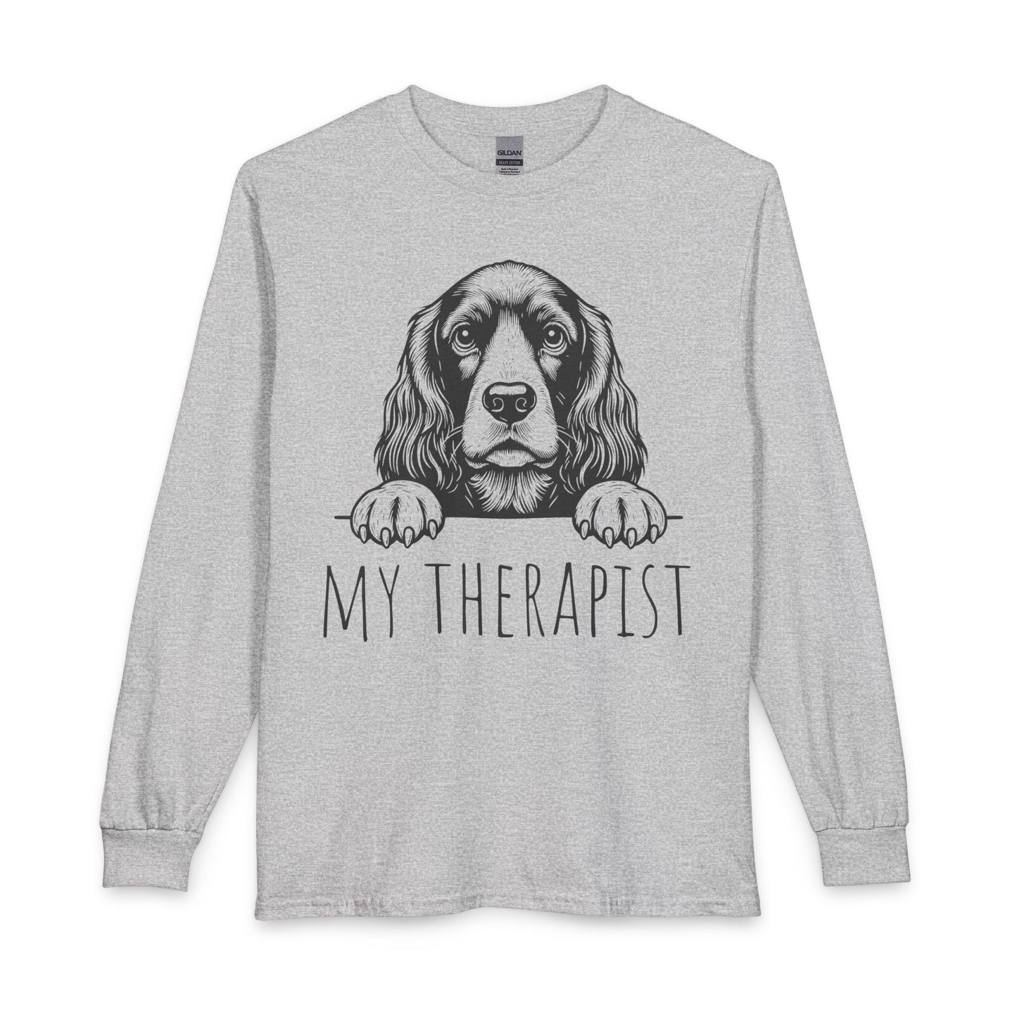 Cocker Spaniel  My Therapist Long Sleeve