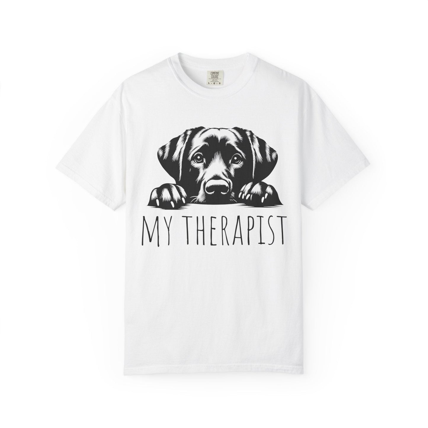 My Therapist - Comfort Colors Shirt White