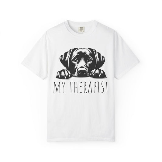 My Therapist - Comfort Colors Shirt White