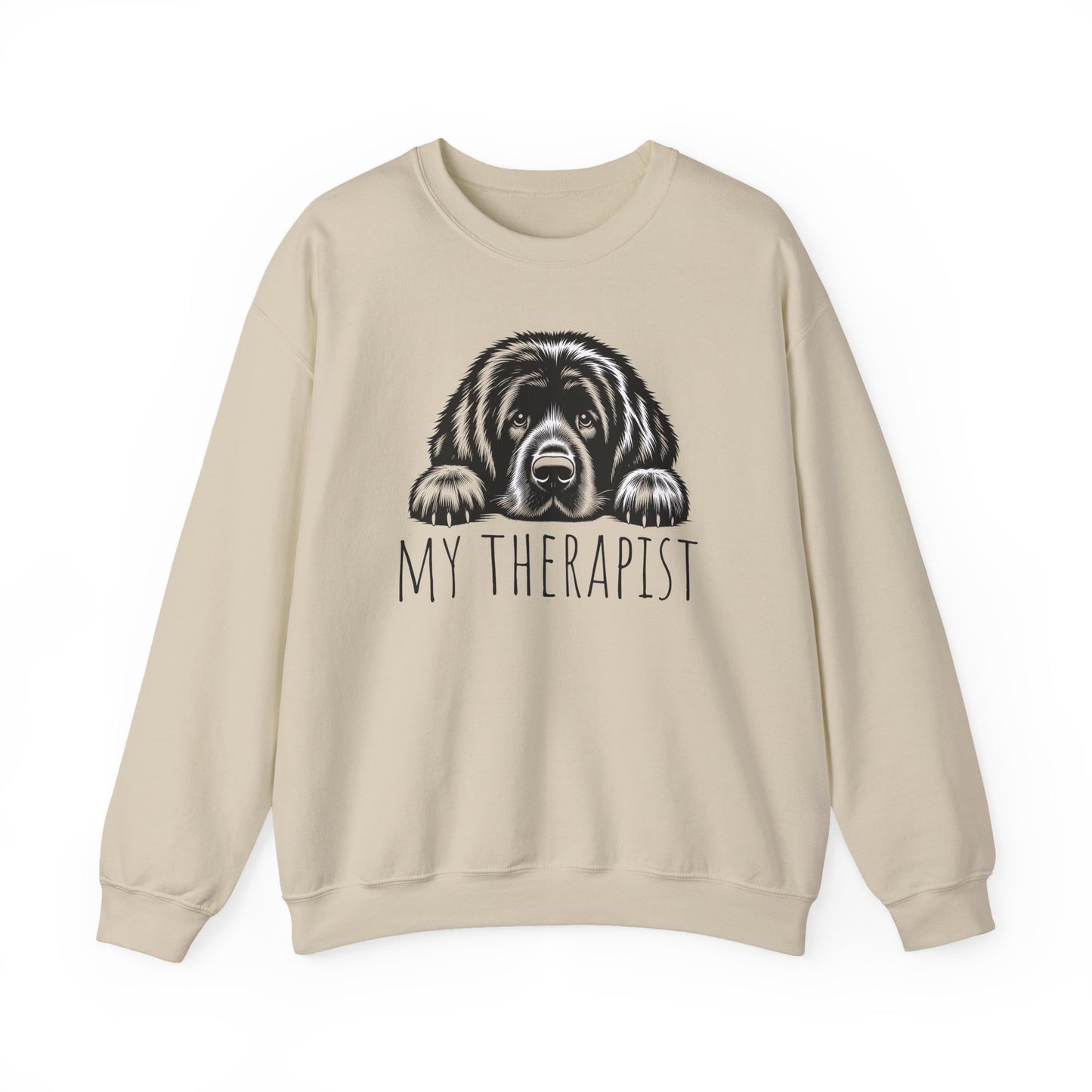 Newfoundland My Therapist Crewneck Sweatshirt