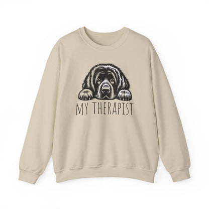 Newfoundland My Therapist Crewneck Sweatshirt