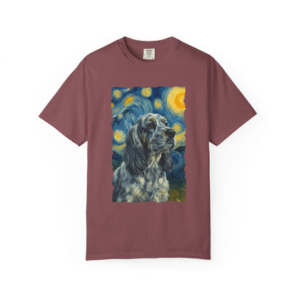 Blue Roan Cocker Spaniel van Gogh