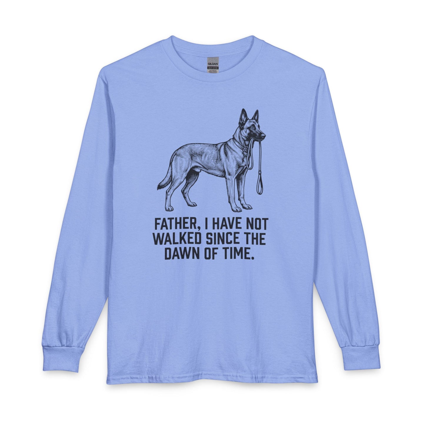 Belgian Malinois Father Walking Long Sleeve