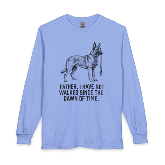 Belgian Malinois Father Walking Long Sleeve