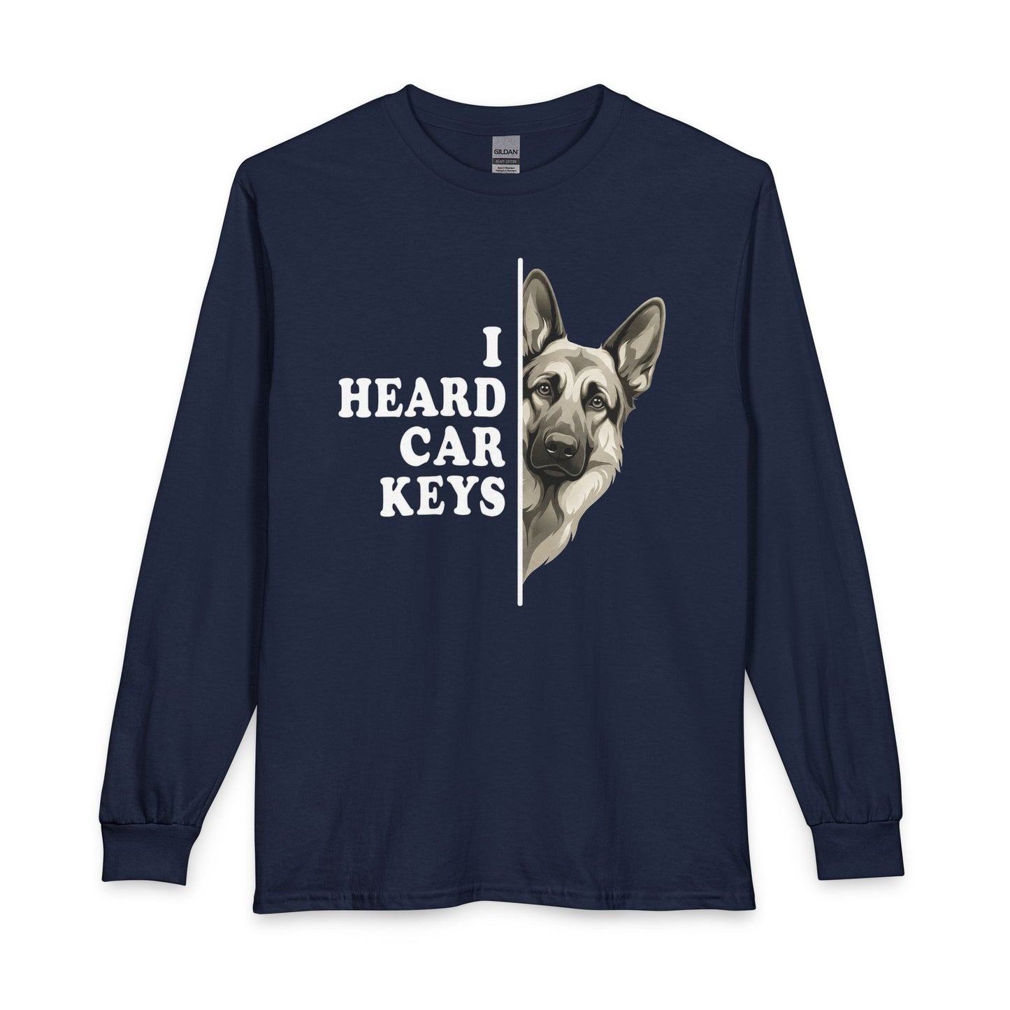 German Shepherd Car Keys Long Sleeve