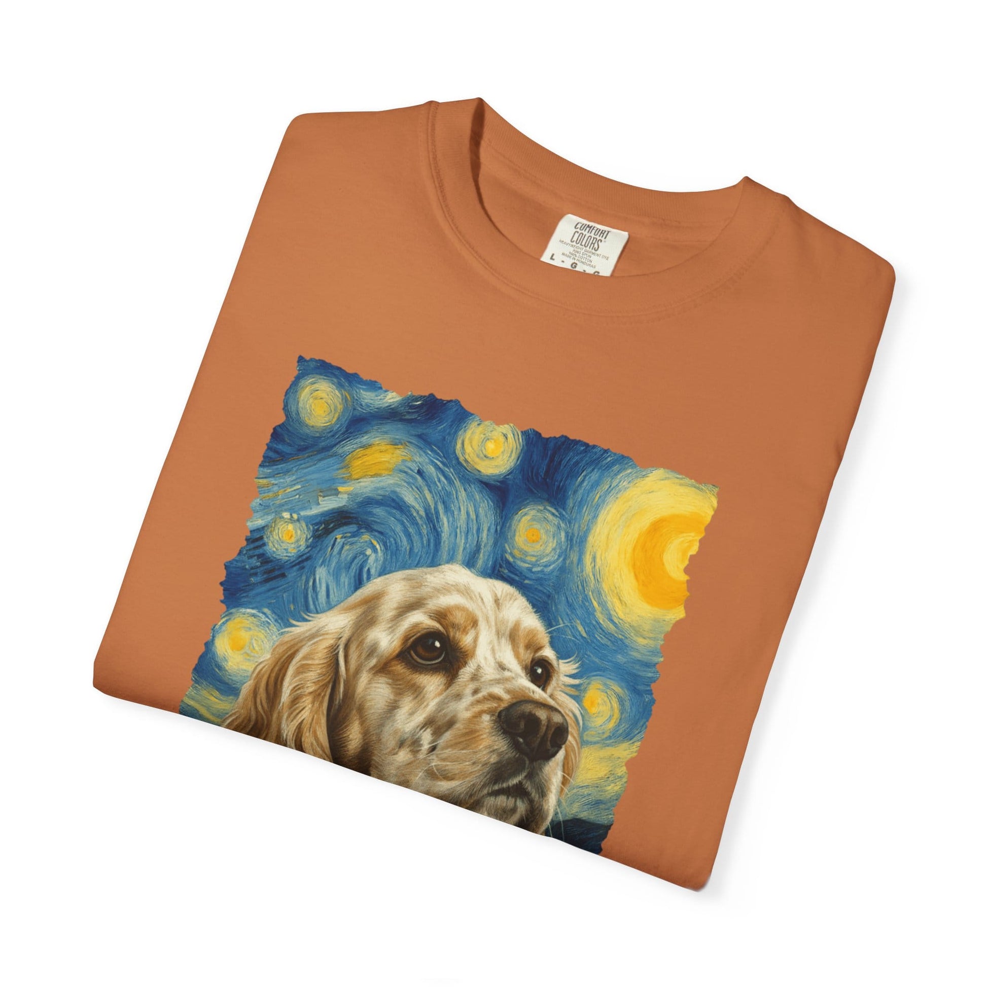 Lemon Roam Spaniel van Gogh Premium Tee