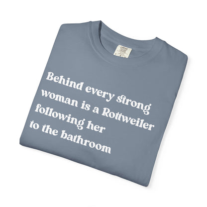 Rottweiler Strong Woman Premium Tee