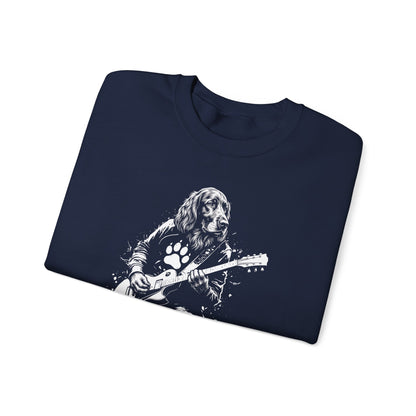 Irish Setter Guitar Crewneck Sweatshirt