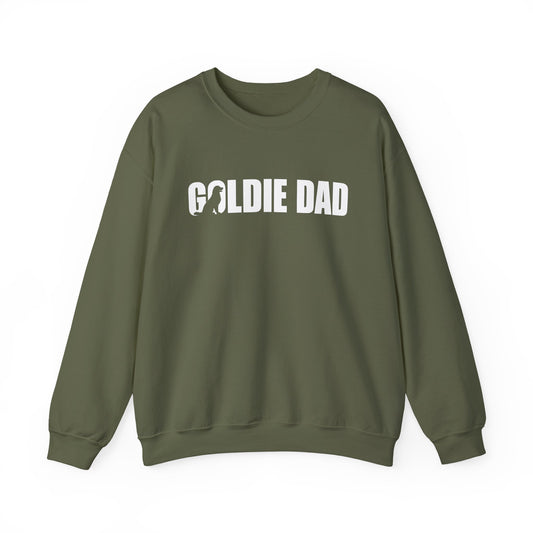 Goldie Dad Crewneck Sweatshirt Military Green
