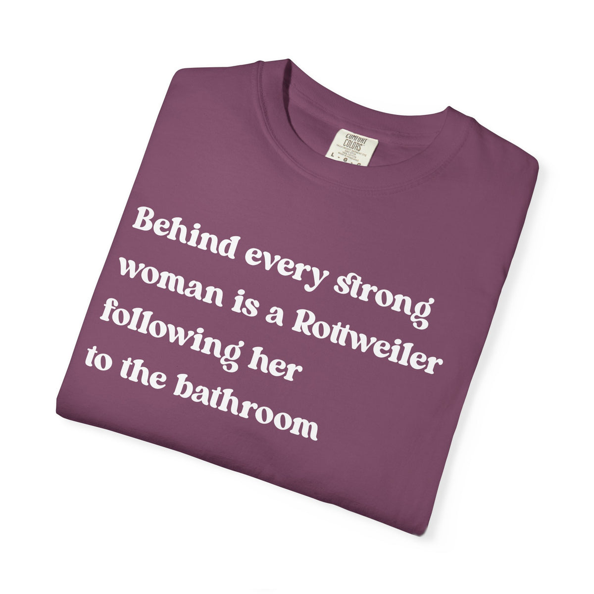 Rottweiler Strong Woman Premium Tee