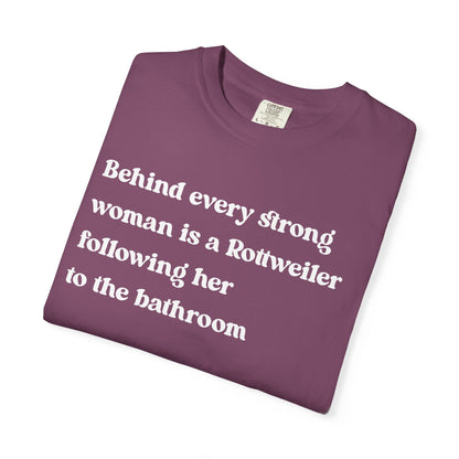 Rottweiler Strong Woman Premium Tee