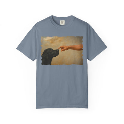 God Creates Black Lab Premium Tee