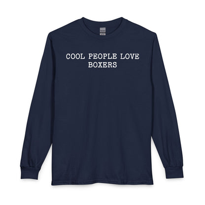 Cool People Love Boxers Long Sleeve
