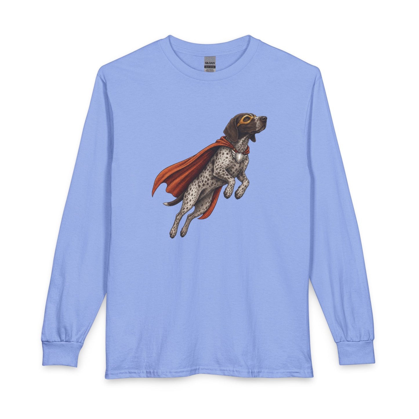 German Shorthaired  Pointer Superhero Long Sleeve