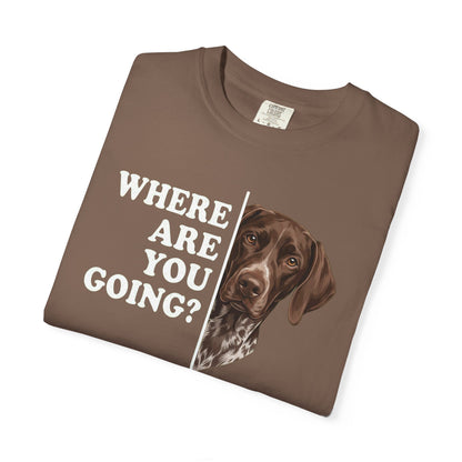 German Shorthaired Pointer Followning Premium Tee