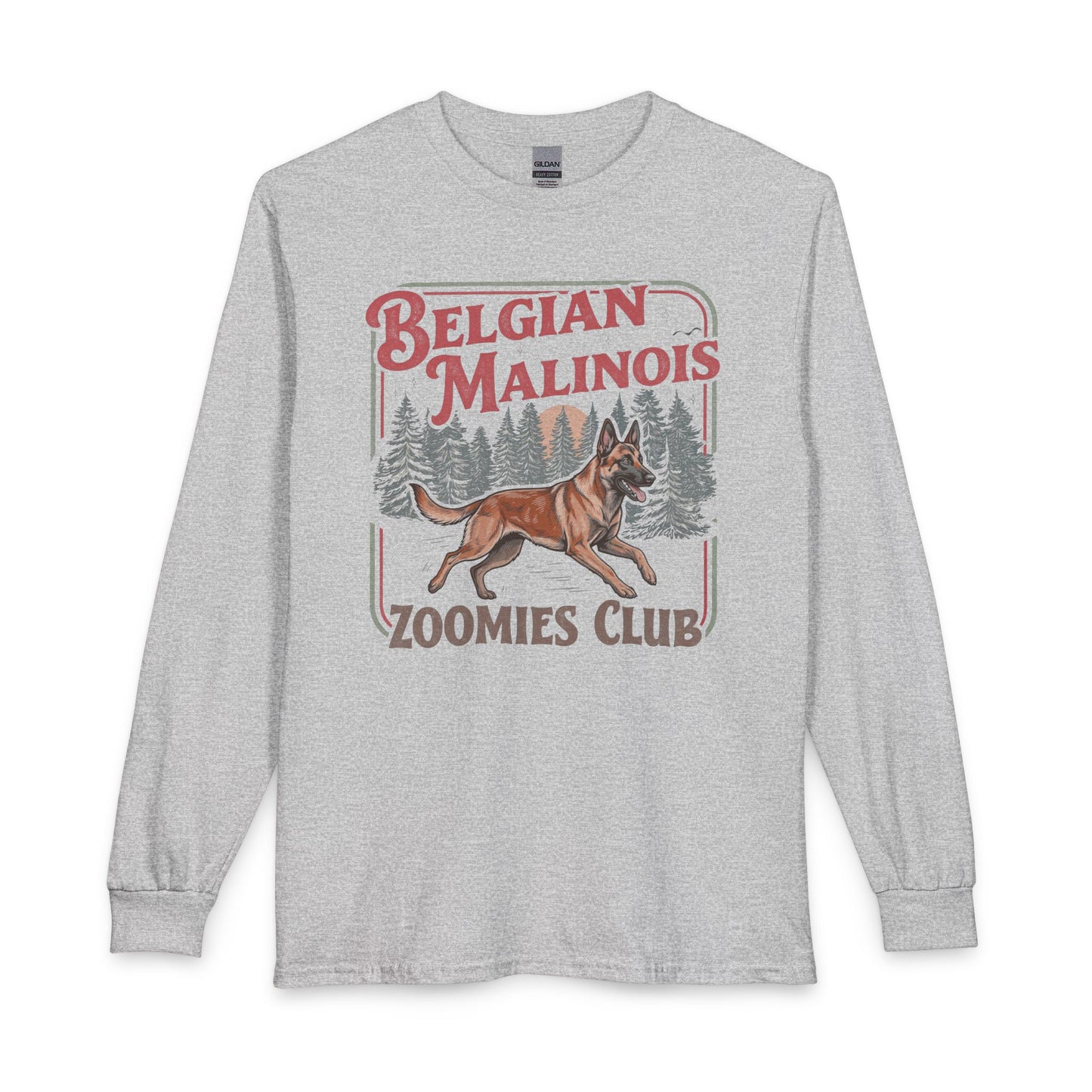Belgian Malinois Zoomies Long Sleeve
