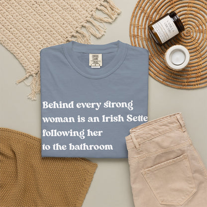 Irish Setter Strong Woman Premium Tee