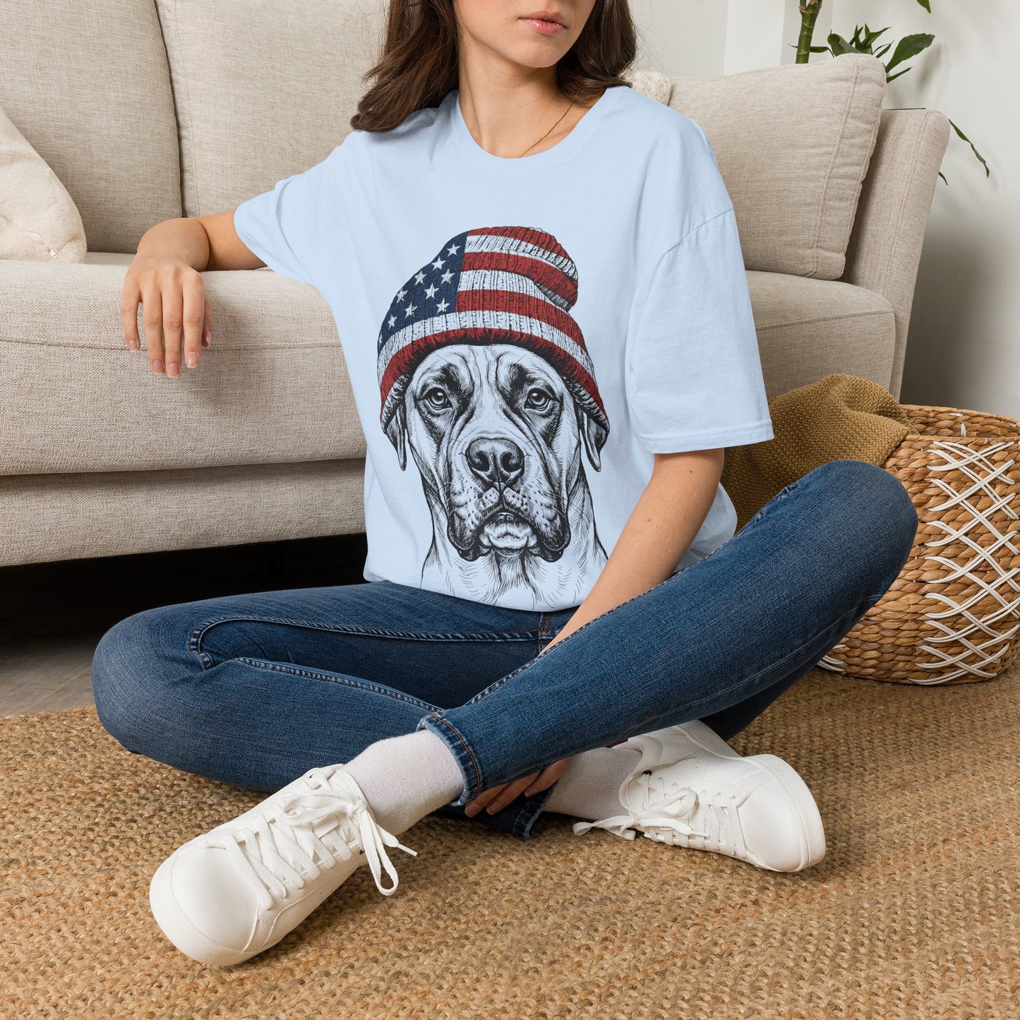 Boxer Beanie USA