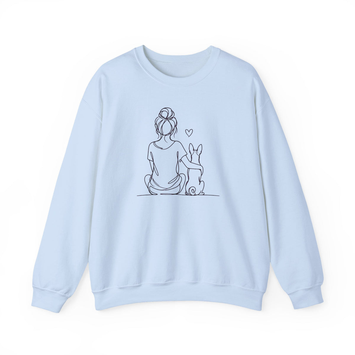 Basenji Hug Crewneck Sweatshirt