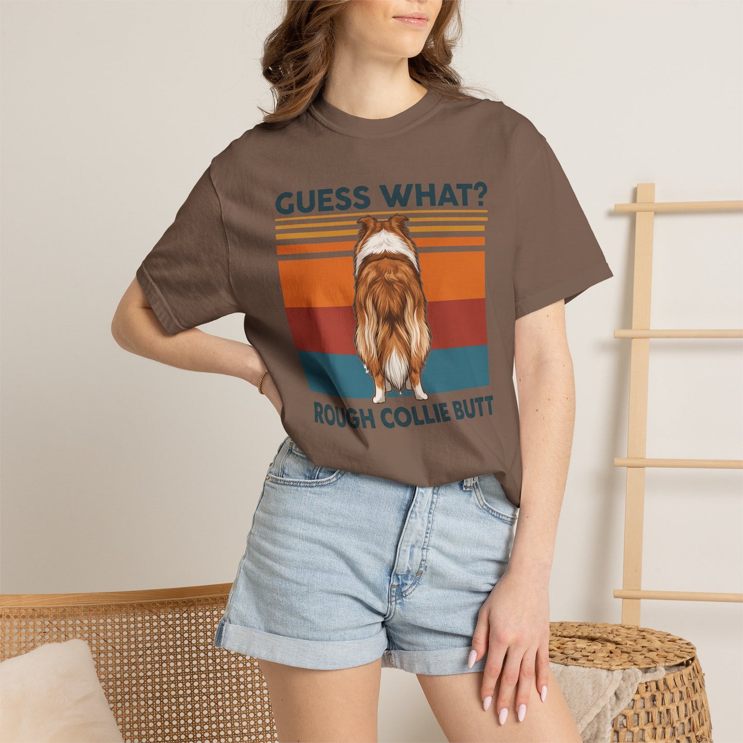 Rough Collie Butt Premium Tee