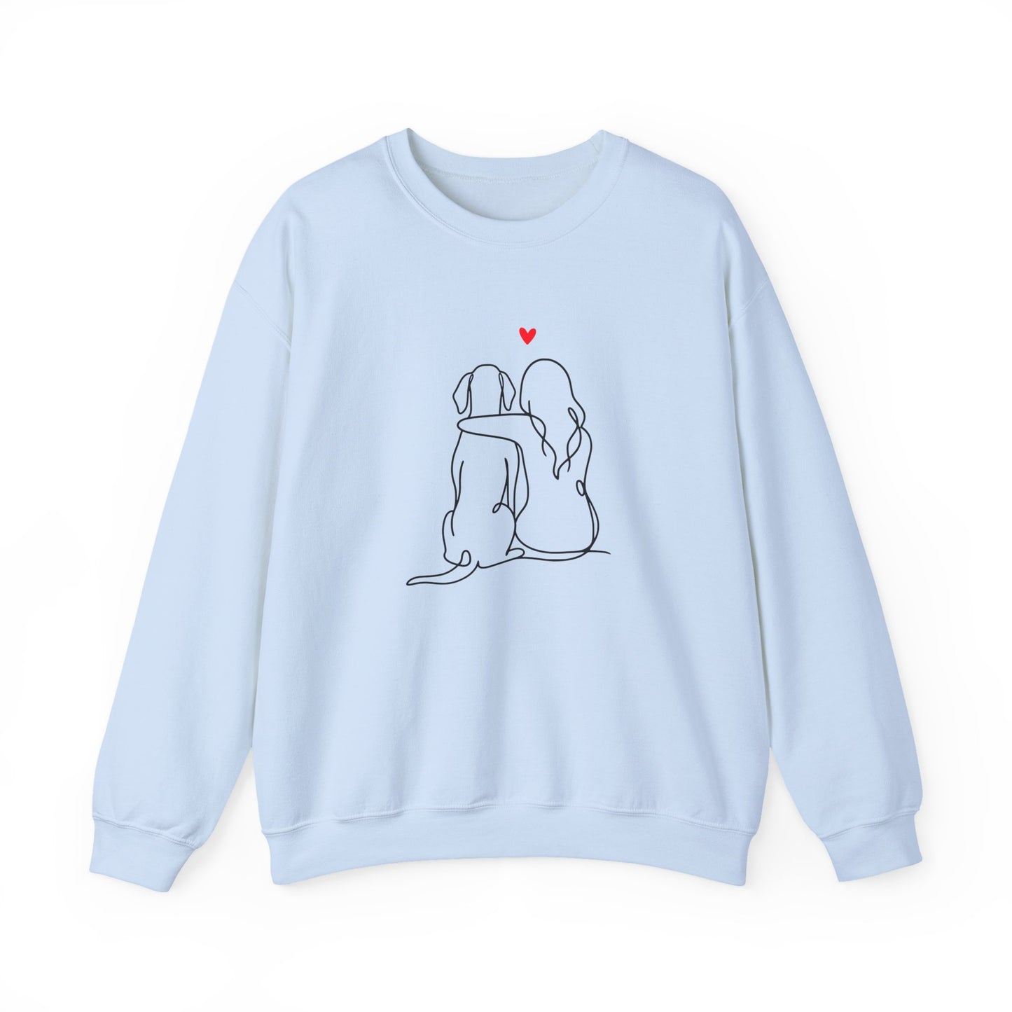 Vizsla Girl Love Crewneck Sweatshirt
