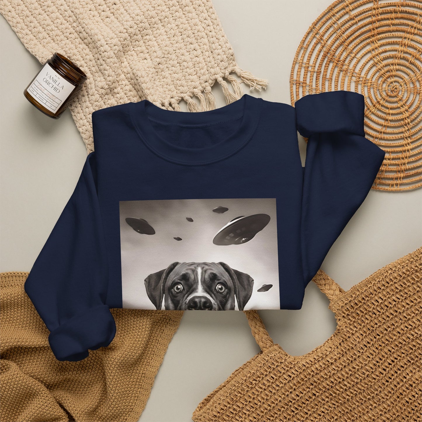 Boxer UFO Crewneck Sweatshirt