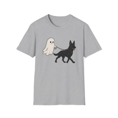 Black German Shepherd Ghost Halloween