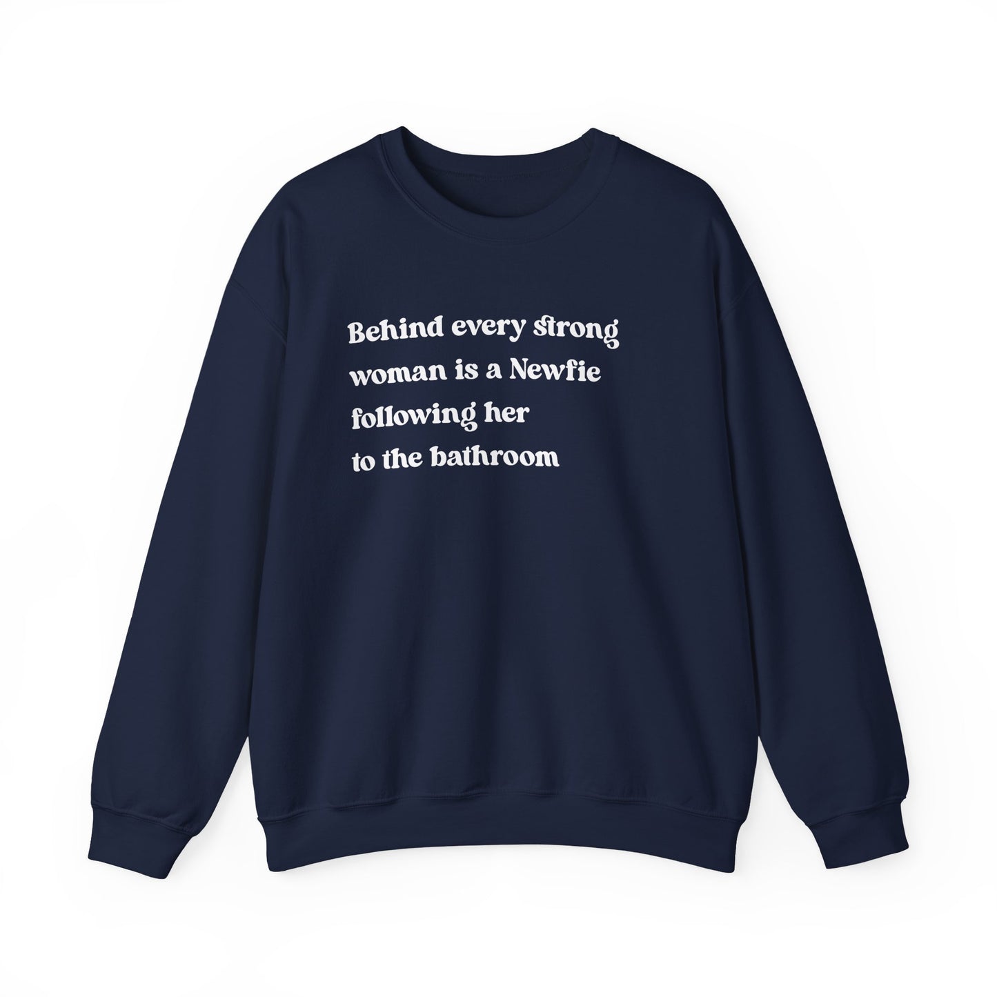 Newfoundlander Strong Woman Crewneck Sweatshirt