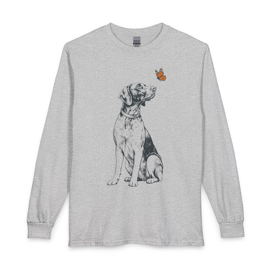 German Shorthaired Pointer Butterlfy Long Sleeve
