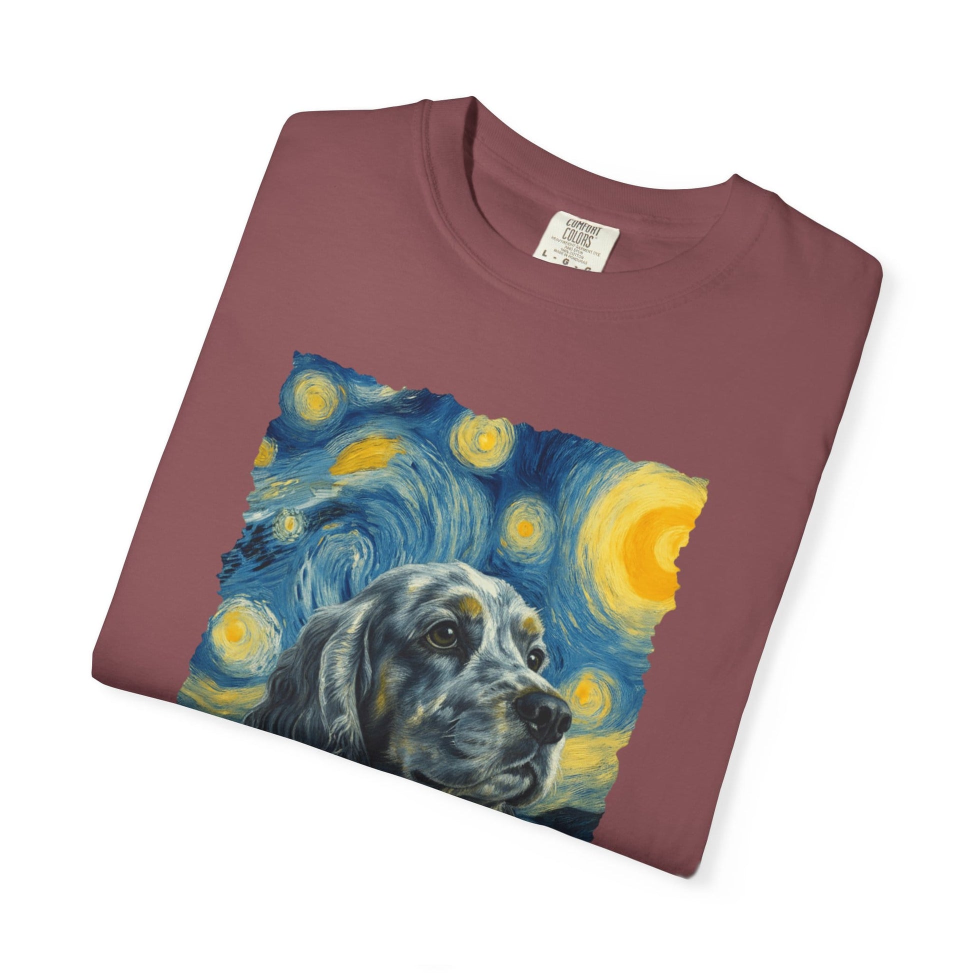 Blue Roan Cocker Spaniel van Gogh