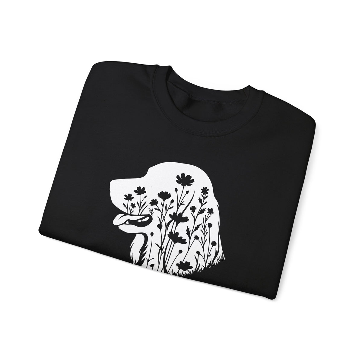 Irish Setter Flowers Crewneck Sweatshirt
