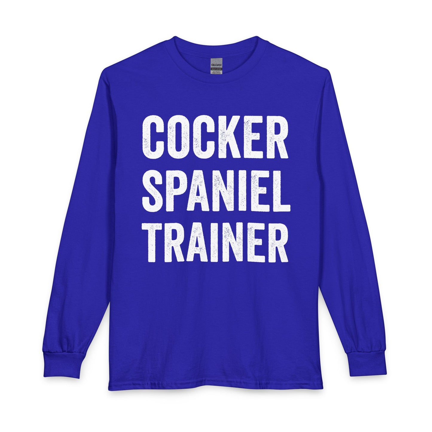 Cocker Spaniel Trainer Long Sleeve