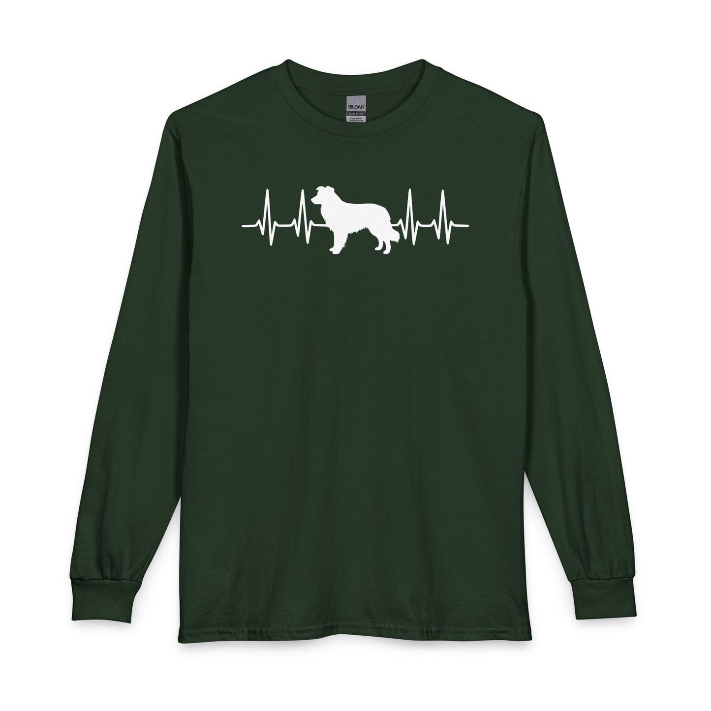 Border Collie Heartbeat Long Sleeve