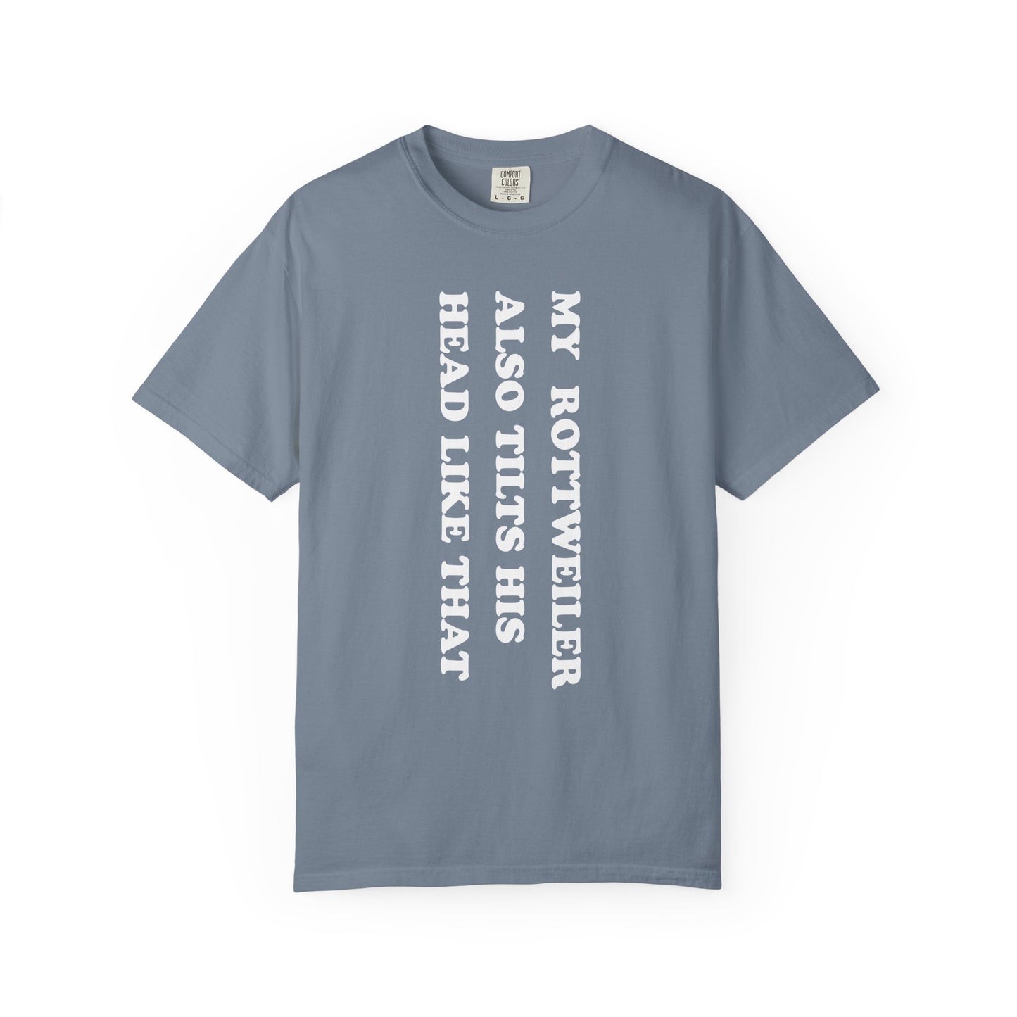 Rottweiler Tilts His Head Premium Tee