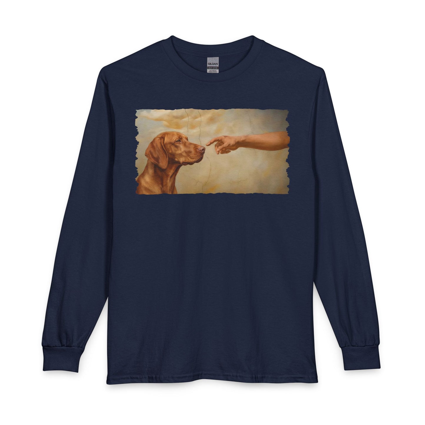 God Creates Vizsla Long Sleeve