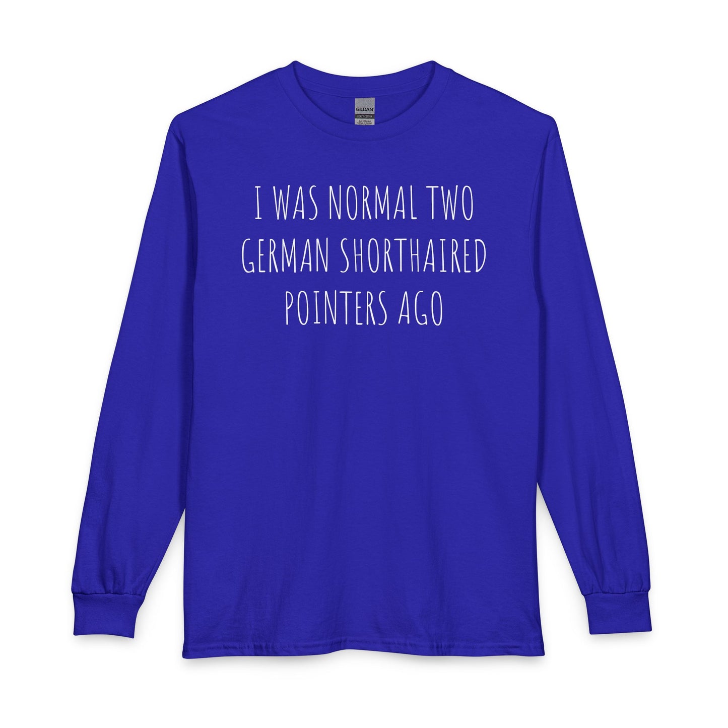 2 German Shoithaired Pointers Long Sleeve